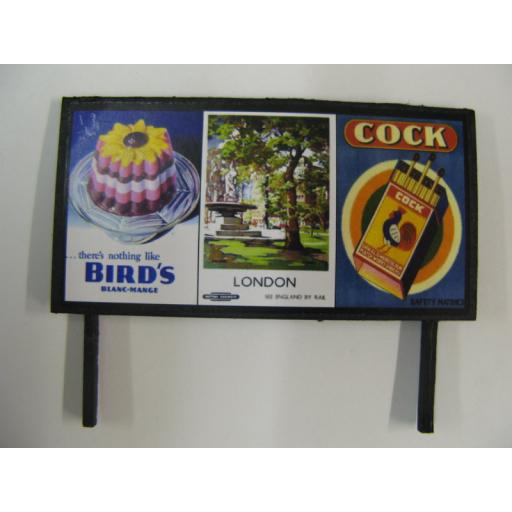 Bird's Blanc-Mange, BR - London & Cock Matches