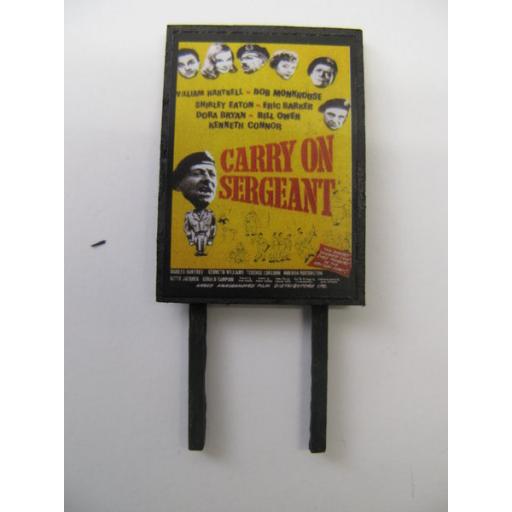 Carry on Sergant - Film Poster